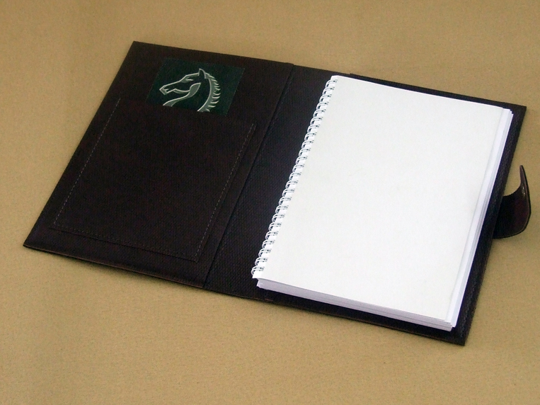portfolio spiral notebook