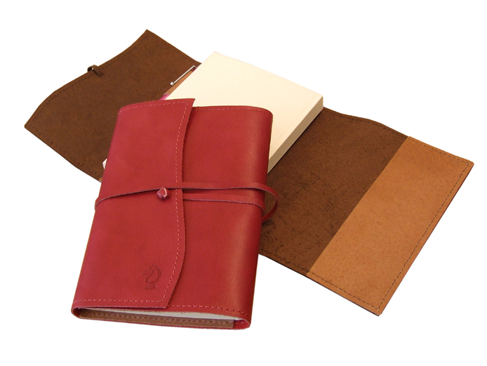 Notebook soft leather 